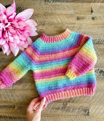 Crochet sweater